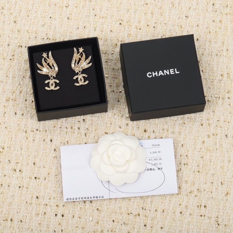 Ch*el earrings